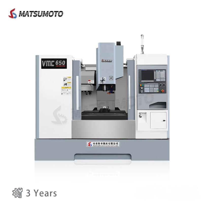 Vmc650 CNC Milling Machine Vertical CNC Machine Center 3/4/5 Axis Motor CNC Controller