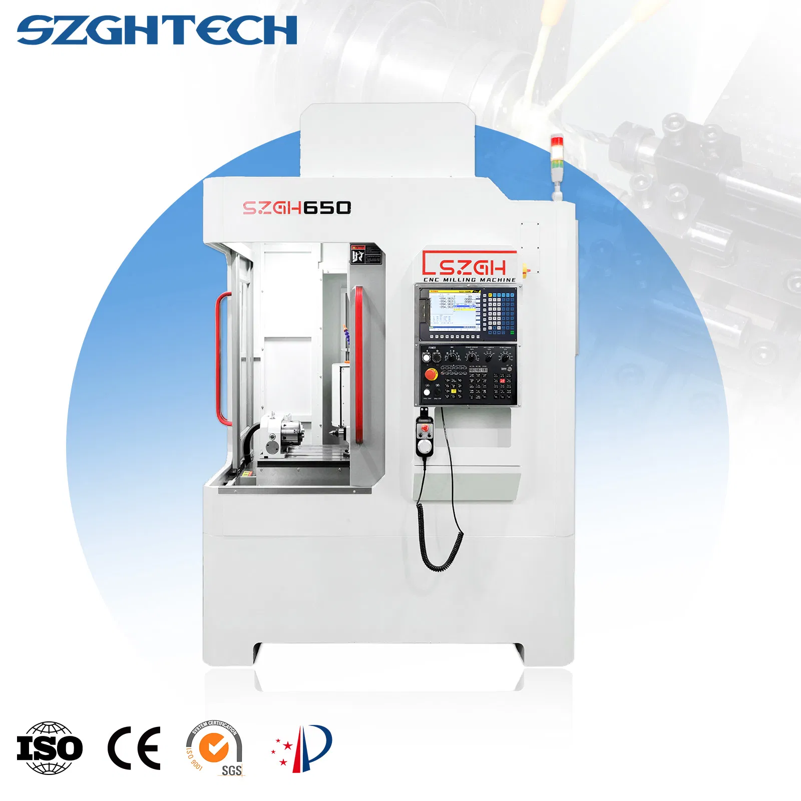 Szgh-650 3-4 Axis CNC Milling Machine Manufacturer